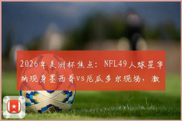 2026年美洲杯焦点：NFL49人球星华纳现身墨西哥vs厄瓜多尔现场，激情助威墨西哥队引发球迷热议
